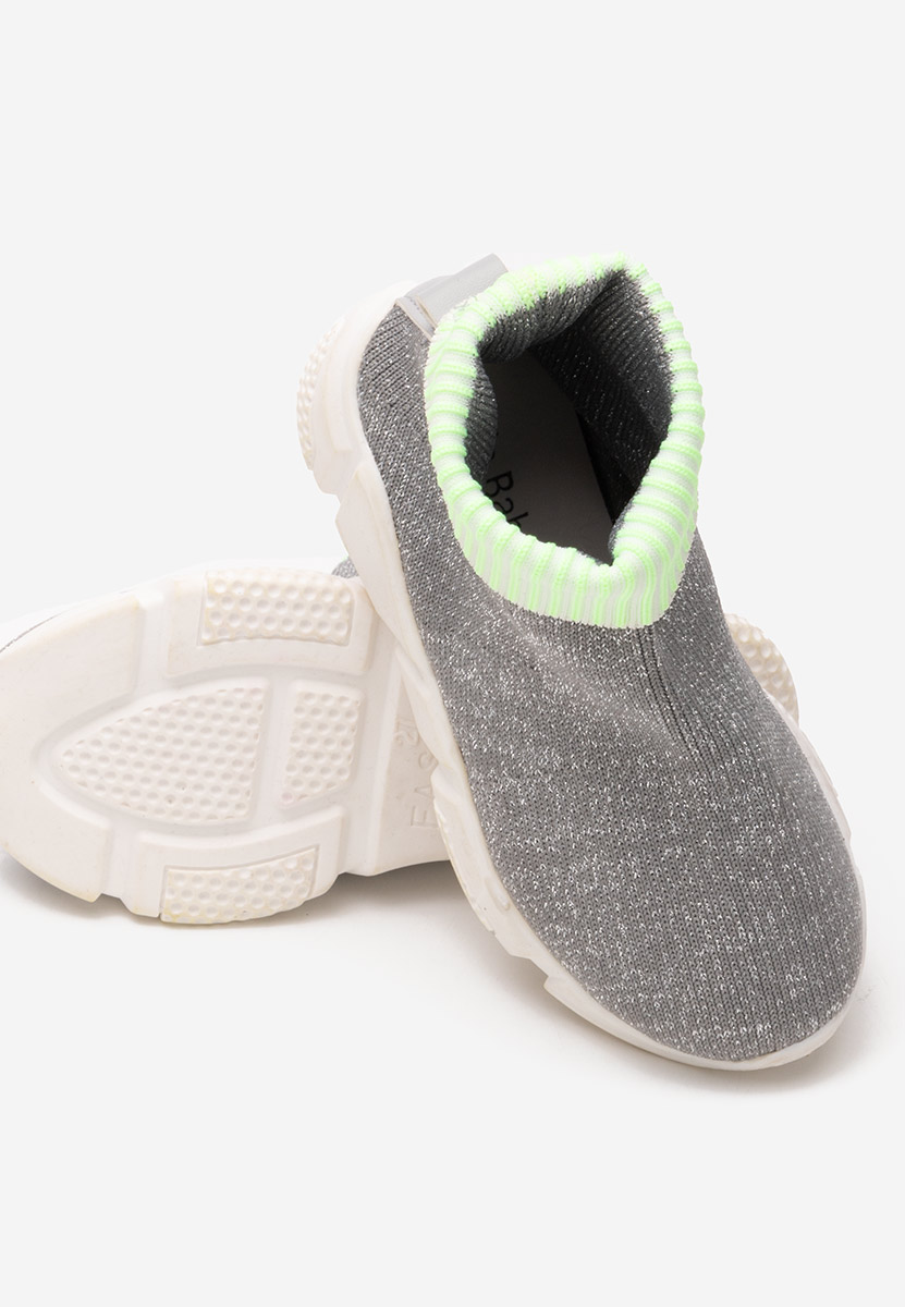 Baskets enfants gris Terjei