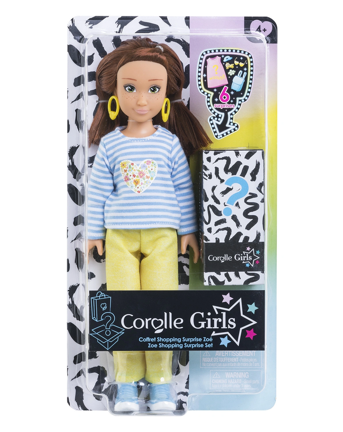 Ankleidepuppe ZOE SHOPPING SURPRISE (28cm) mit Zubehör