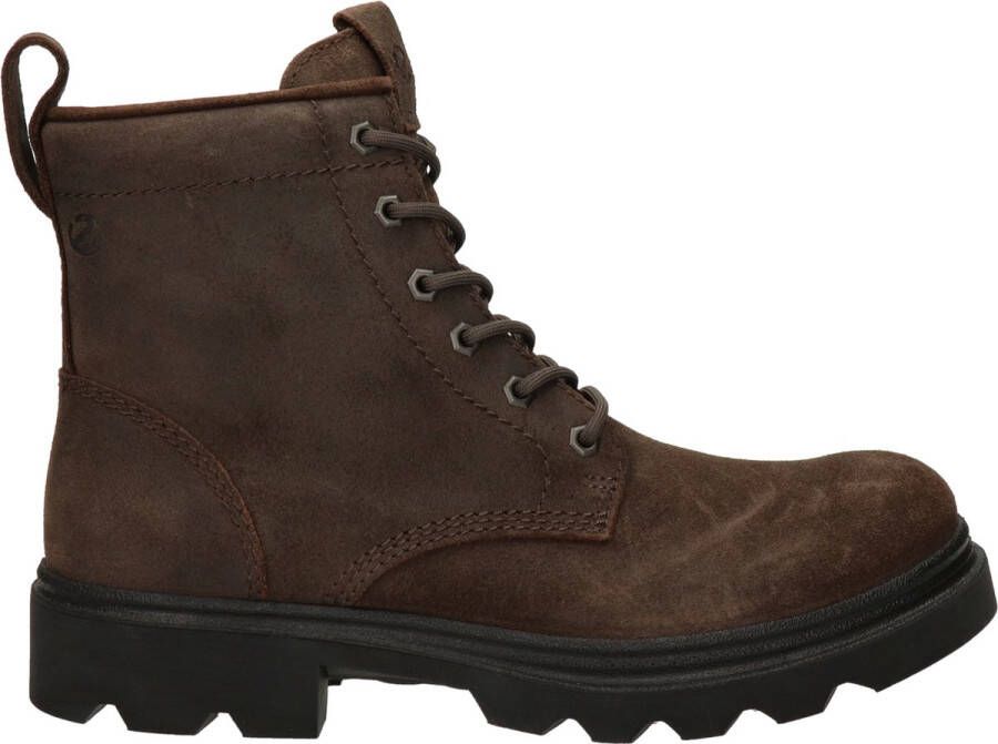 Ecco nubuck veterboots donkerbruin