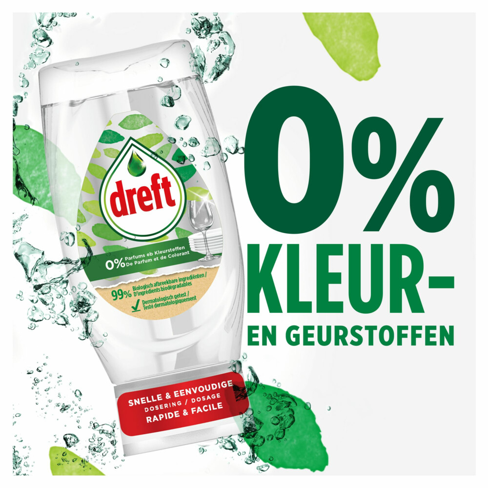 Dreft Afwasmiddel Pure & Clean370 ml