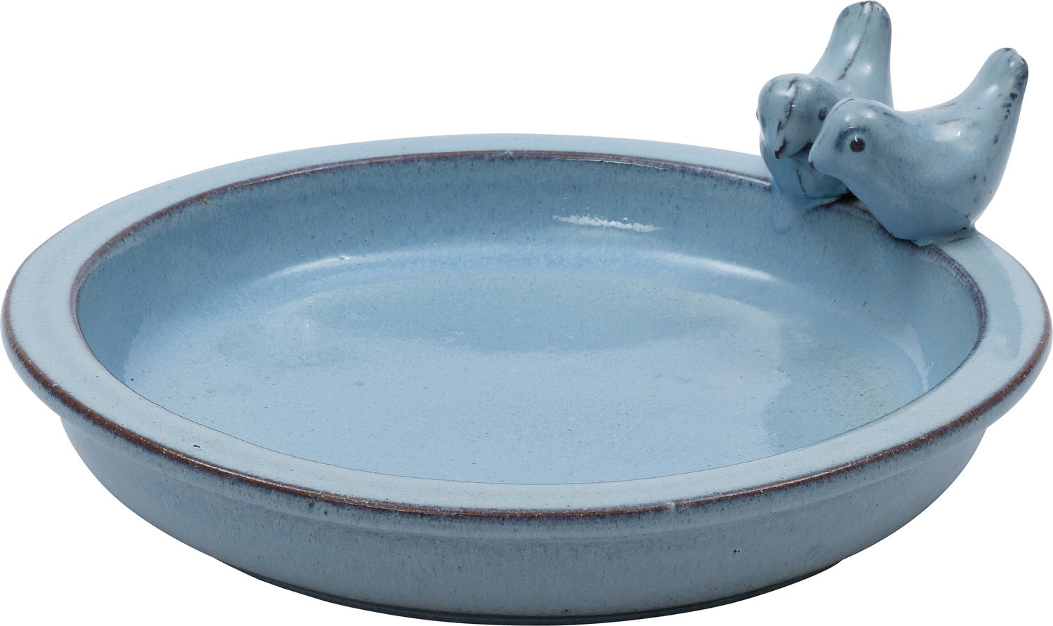 Intratuin vogel voeder- en drinkschaal Emmy lichtblauw D 32 cm