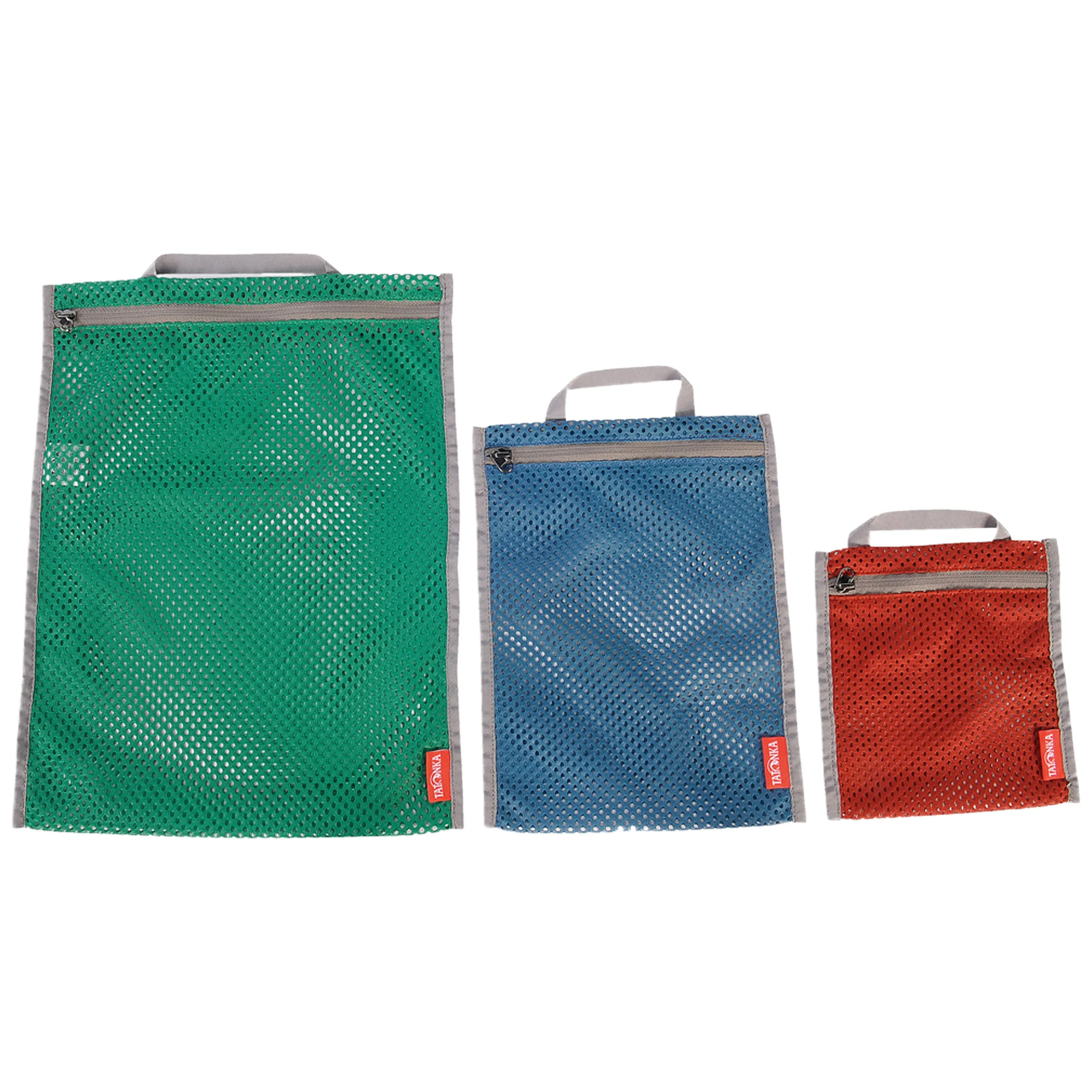 Tatonka -  Tatonka Netztaschen Mesh Pocket Set III 3 Stk. bunt
