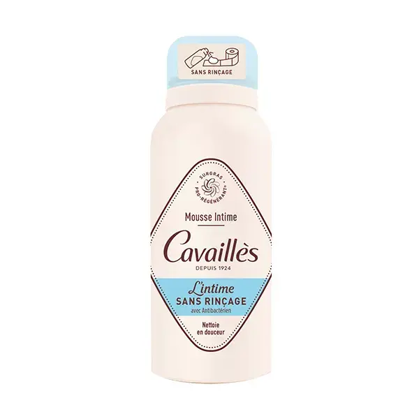 Espuma Antibacteriana Íntima Sem Enxágue Cavaillès 100ml
