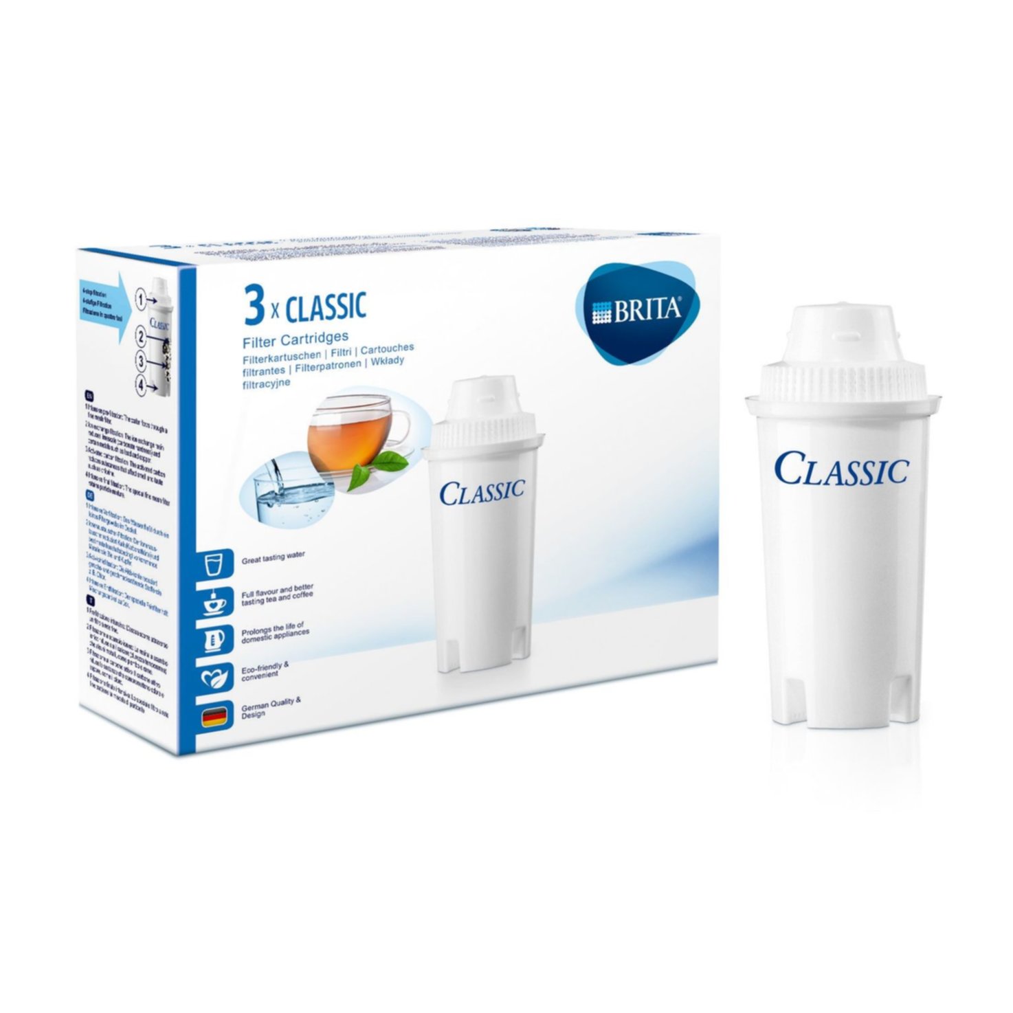 Brita Filterkartusche Classic 3 Stück