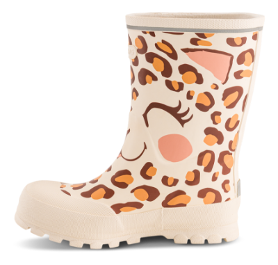 Viking Jolly Print Gummistøvle Beige 1-60020