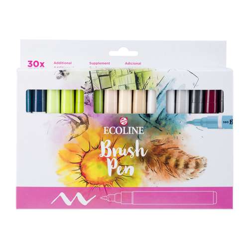 Talens ECOLINE® Brush Pen Marker 30er Ergänzungs-Set