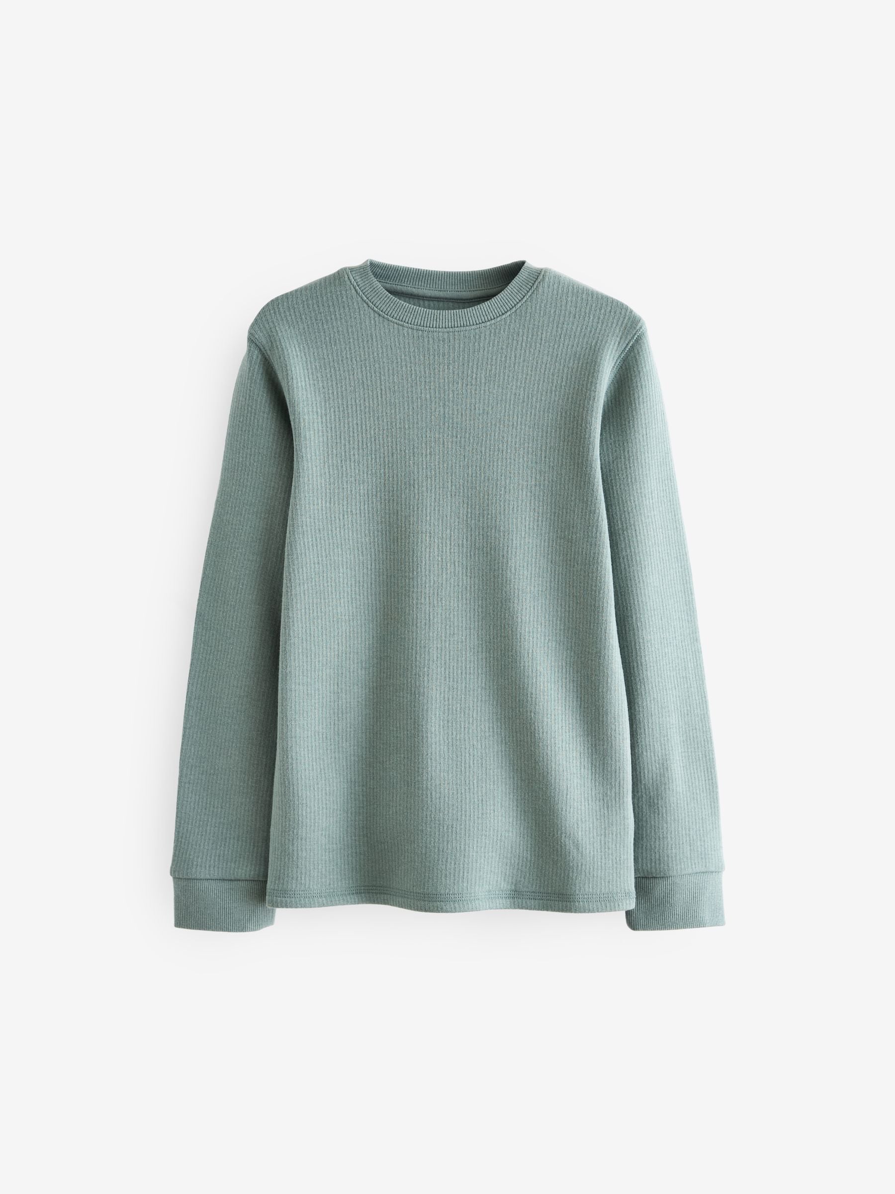 Blauw/blauwgroen - 2 -pack thermische tops met lange mouwen (2-16jr)