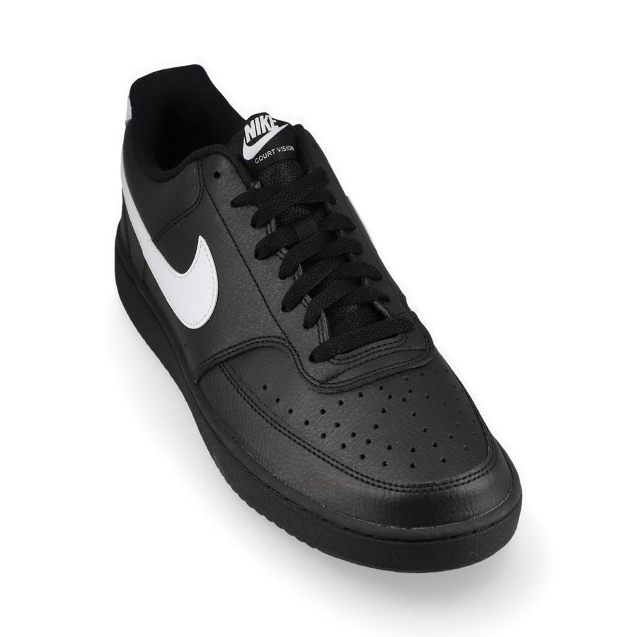 Nike Chaussures Court Vision Low - Noir/Blanc