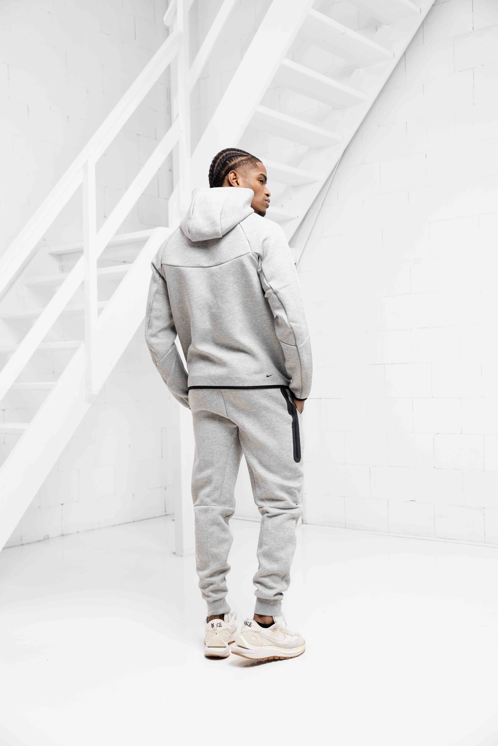 Nike Tech Fleece Trainingsjack Heren Grijs