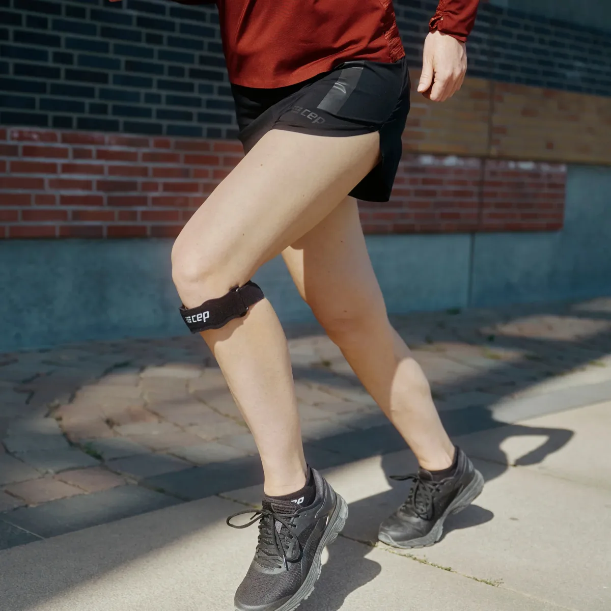 CEP Cep Mid Support, Patella Strap, Unx Black