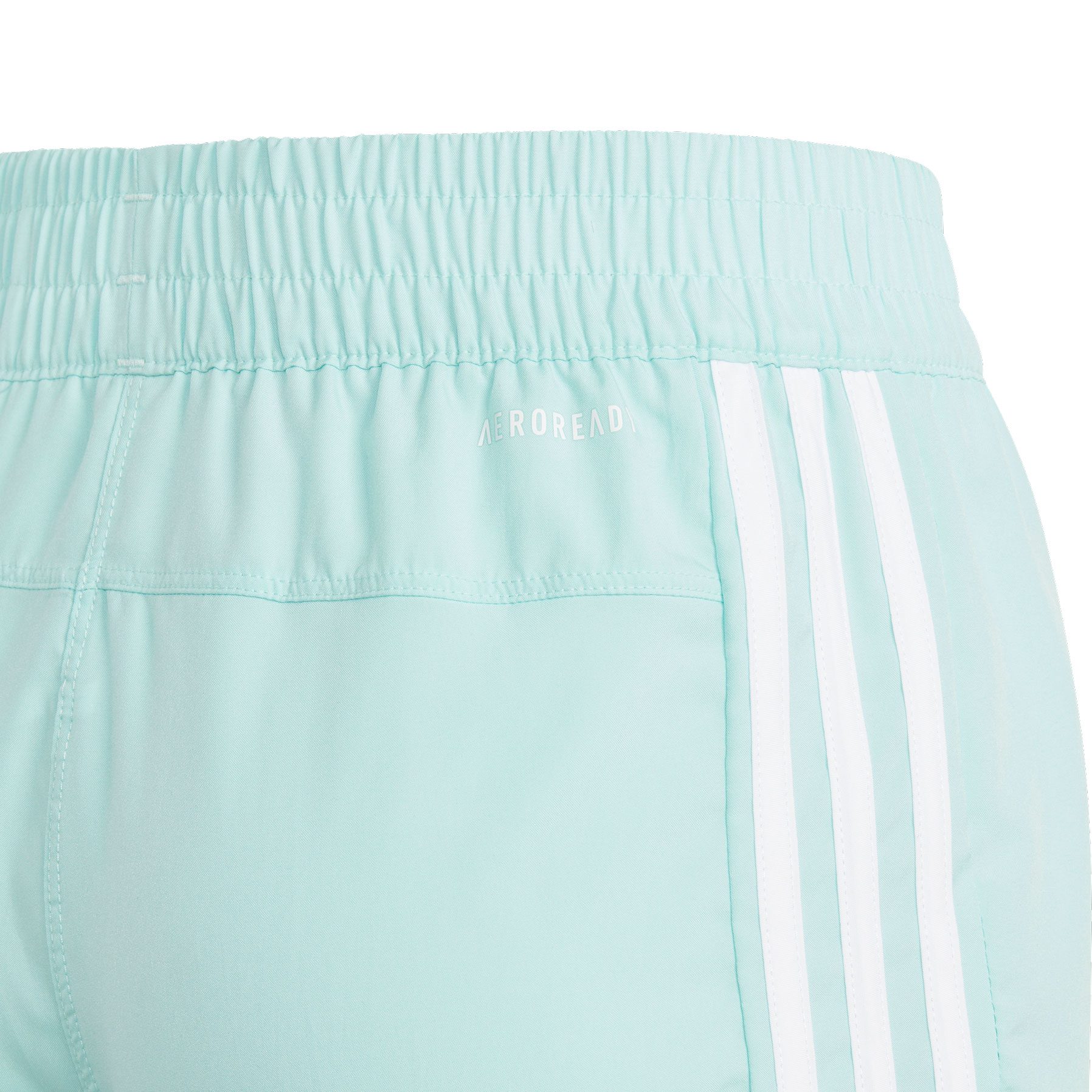adidas Essentials Aeroready 3-Streifen Shorts Mädchen semi flash aqua