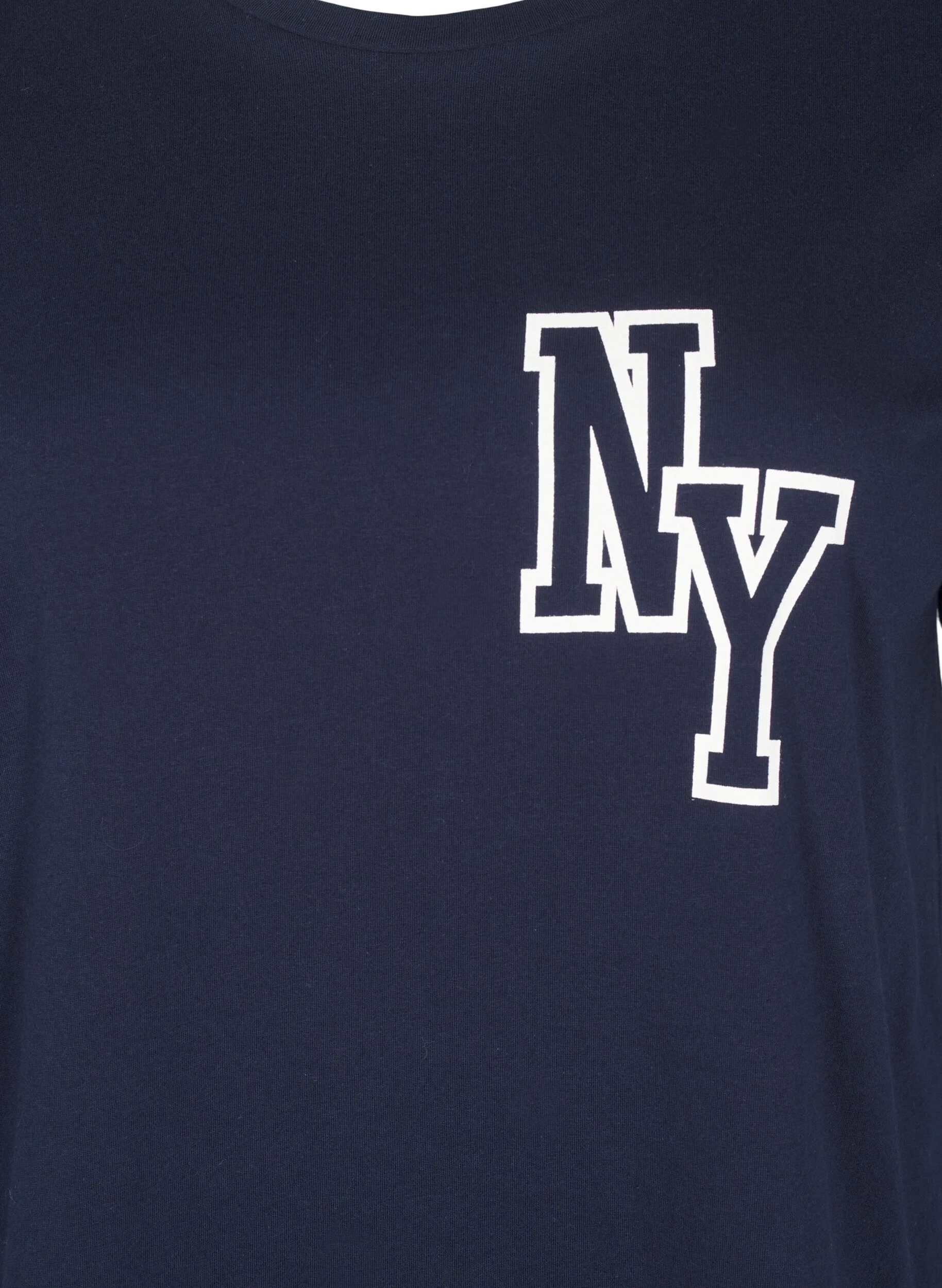 T-shirt i økologisk bomuld med motiv