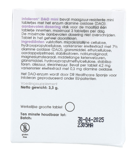 Intoleran DAO Mini Tabletten 60TB