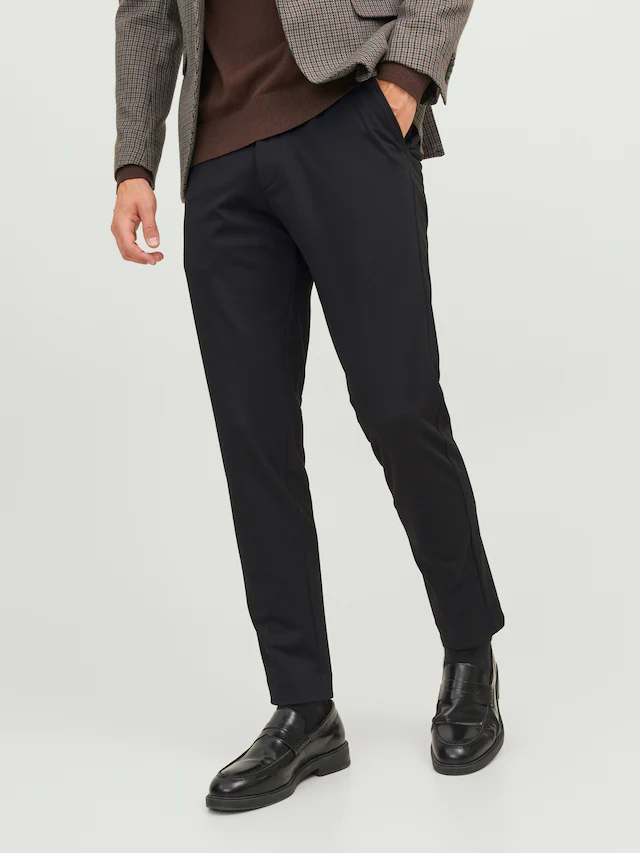 Jack & Jones Chinohose »JPSTMARCO – Chinohose mit mittlerer Taille, Slim Fit, bequem«  unifarben, modisch, slim fit, Web