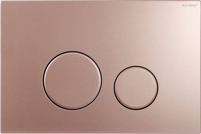 Raybro - Cortado - Bedieningsplaat - Rose Gold - DualFlush