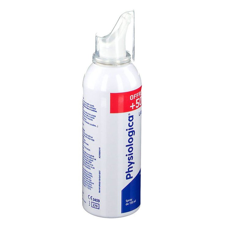 Physiologica solution eau de mer isotonique 100ml