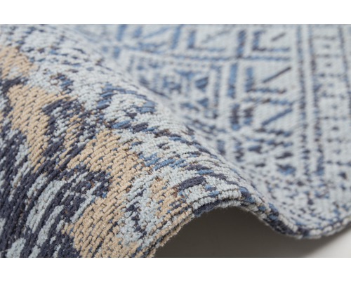 Tricot 200 blauw tapijt, 160x230 cm