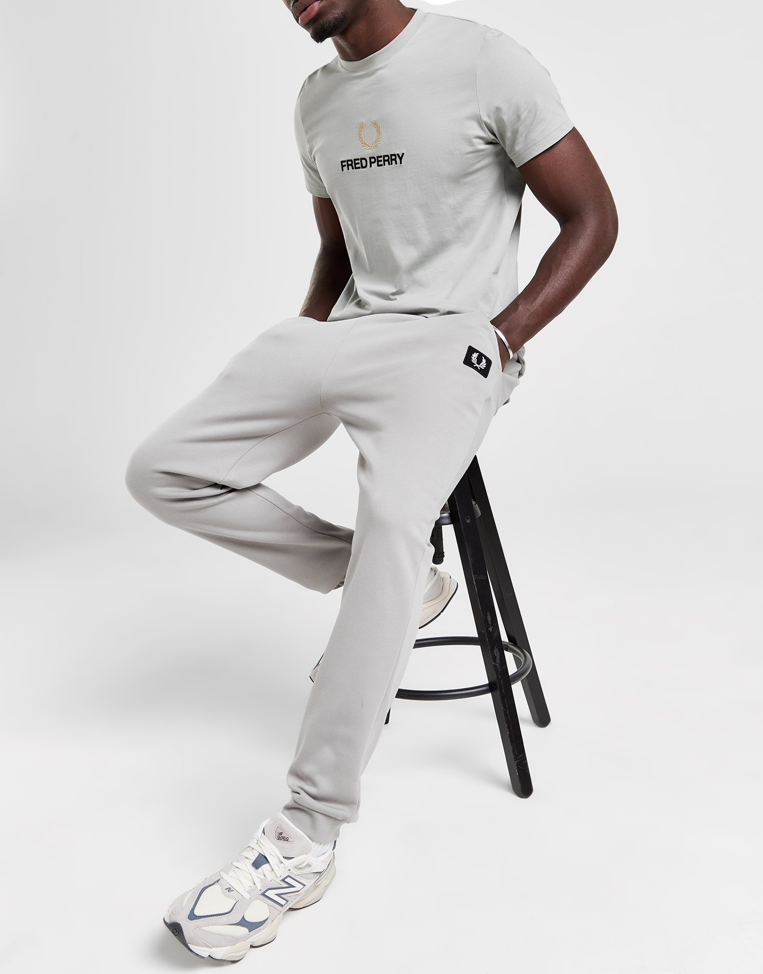 Fred Perry Pantalon de jogging Badge Homme