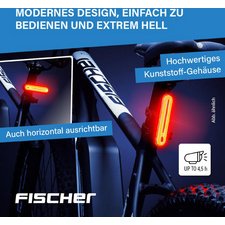 Feu arrière LED pour vélo, 50 diodes