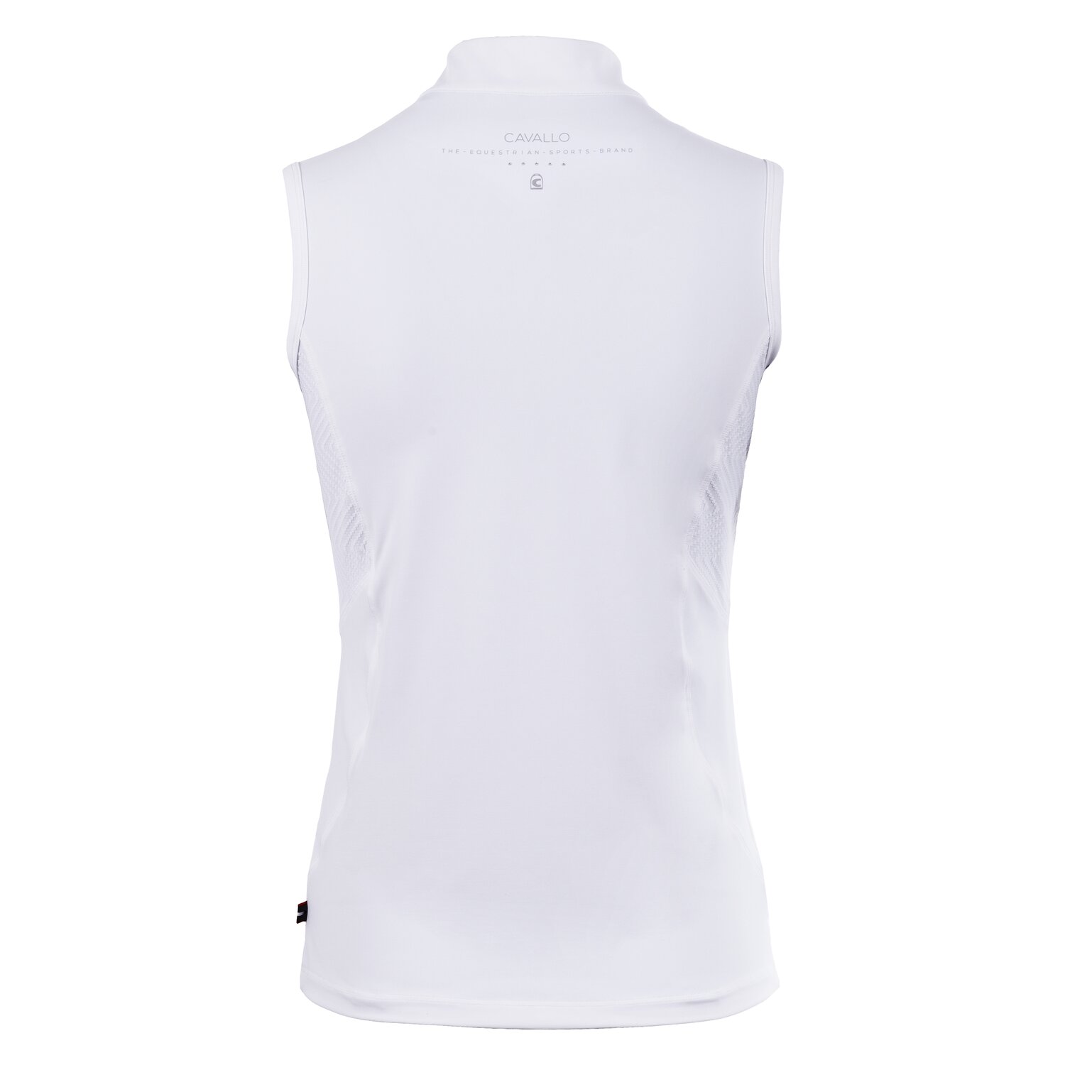 Cavallo Turniertop CAVAL COMP SLEEVELESS SHIRT - white