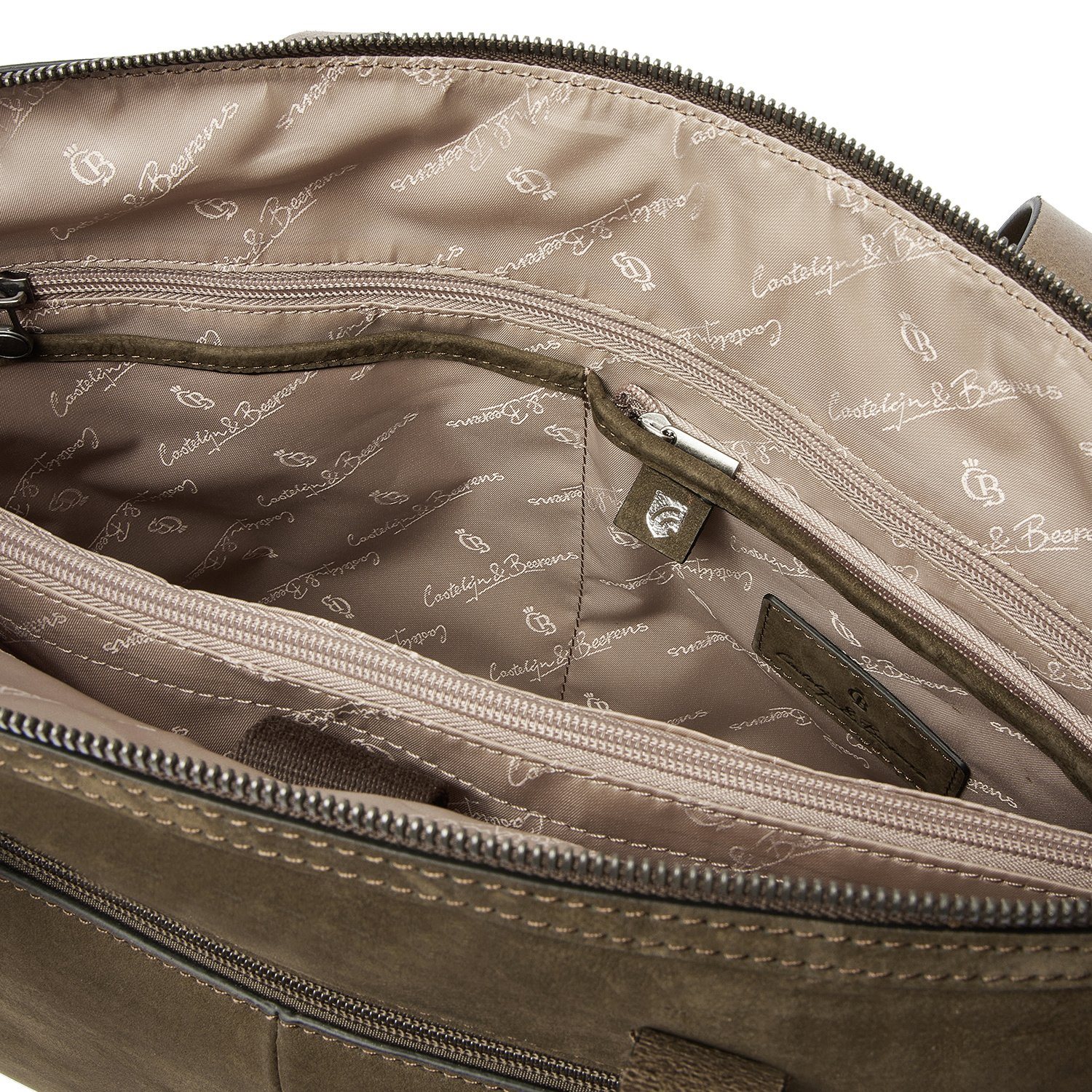 Castelijn & Beerens Nubuck Laptopbag 15.6
