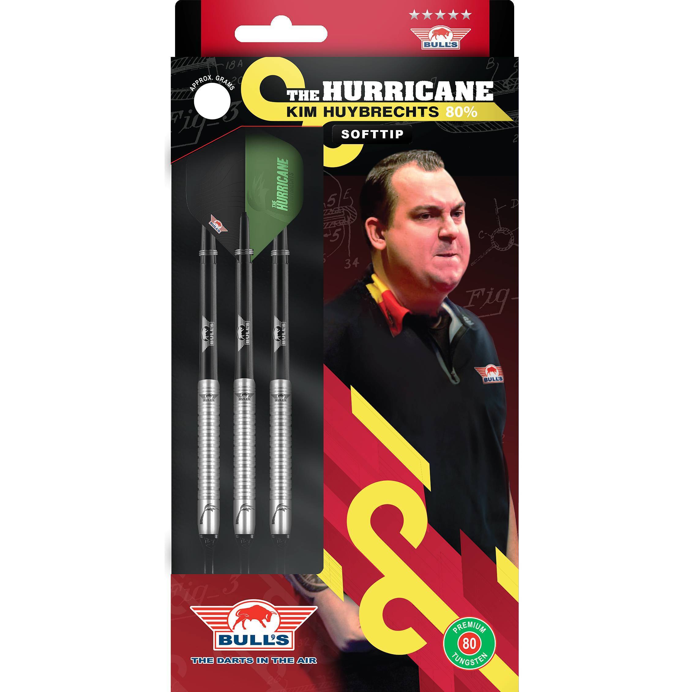Bull's NL - Kim Huybrechts 80% - Softdart