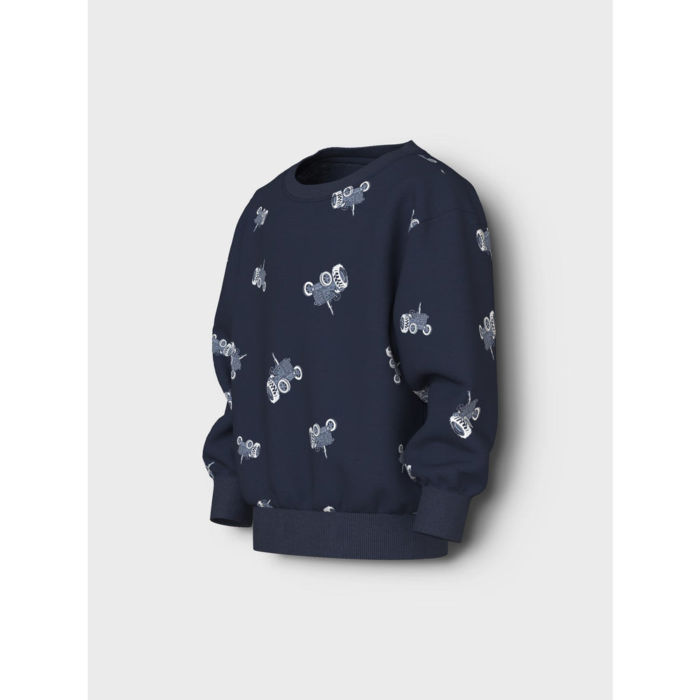 Køb Name It Navy Blazer Tractors Nmmvifelix Ls Nreg Sweat Unb