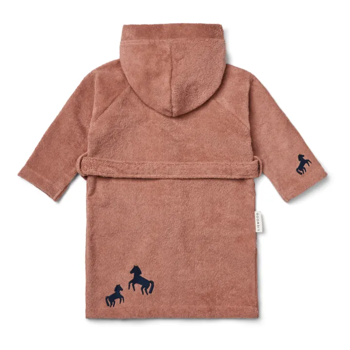 Liewood Peignoir en coton bio | Gris tourterelle