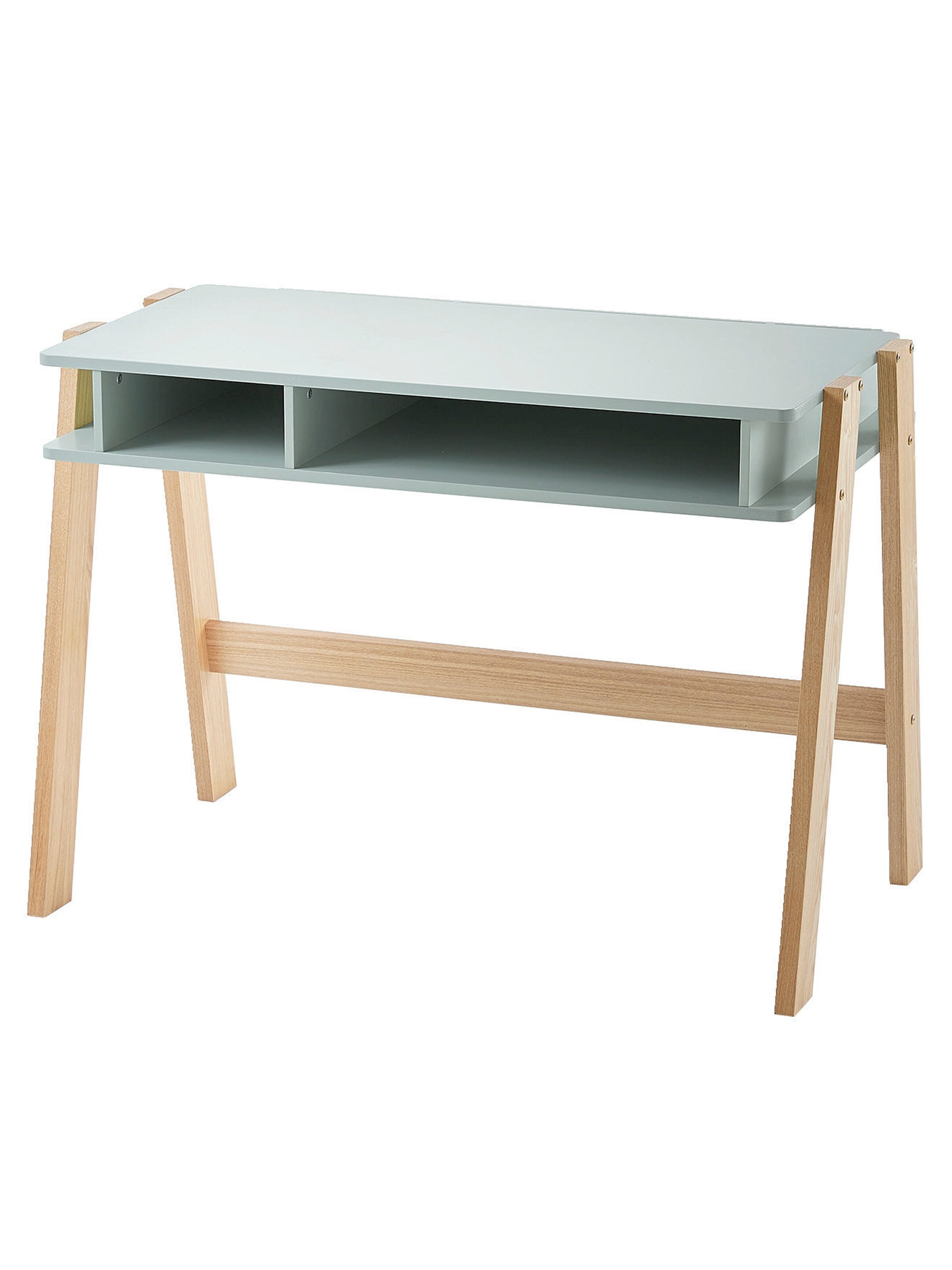 Vertbaudet Kinderschreibtisch ARCHITEKT JUNIOR aquamarin/natur