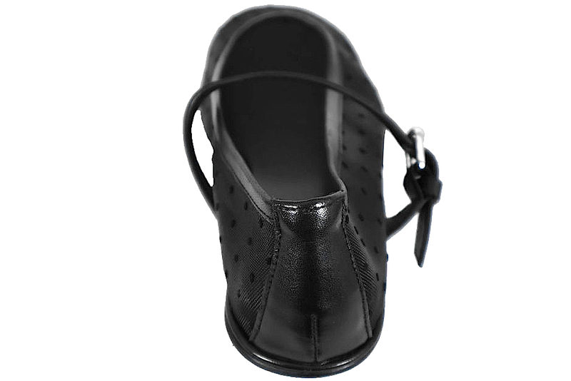 COPENHAGEN SHOES BALLERINA NET DOTS BLACK