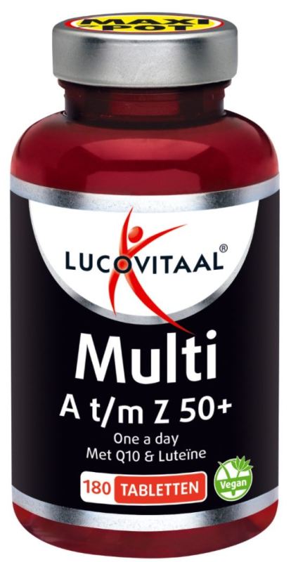 Lucovitaal Multi A-Z 50+ 180tabl