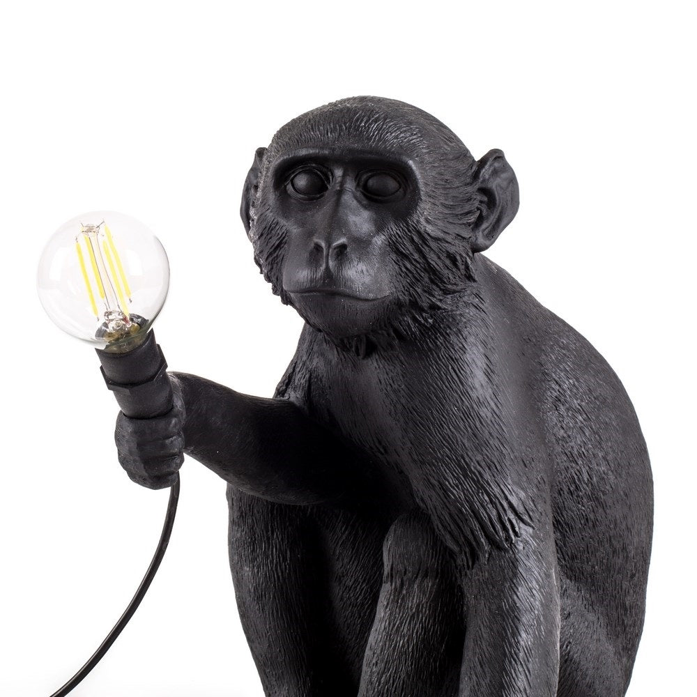 Seletti Monkey Outdoor Lampresin Sitting