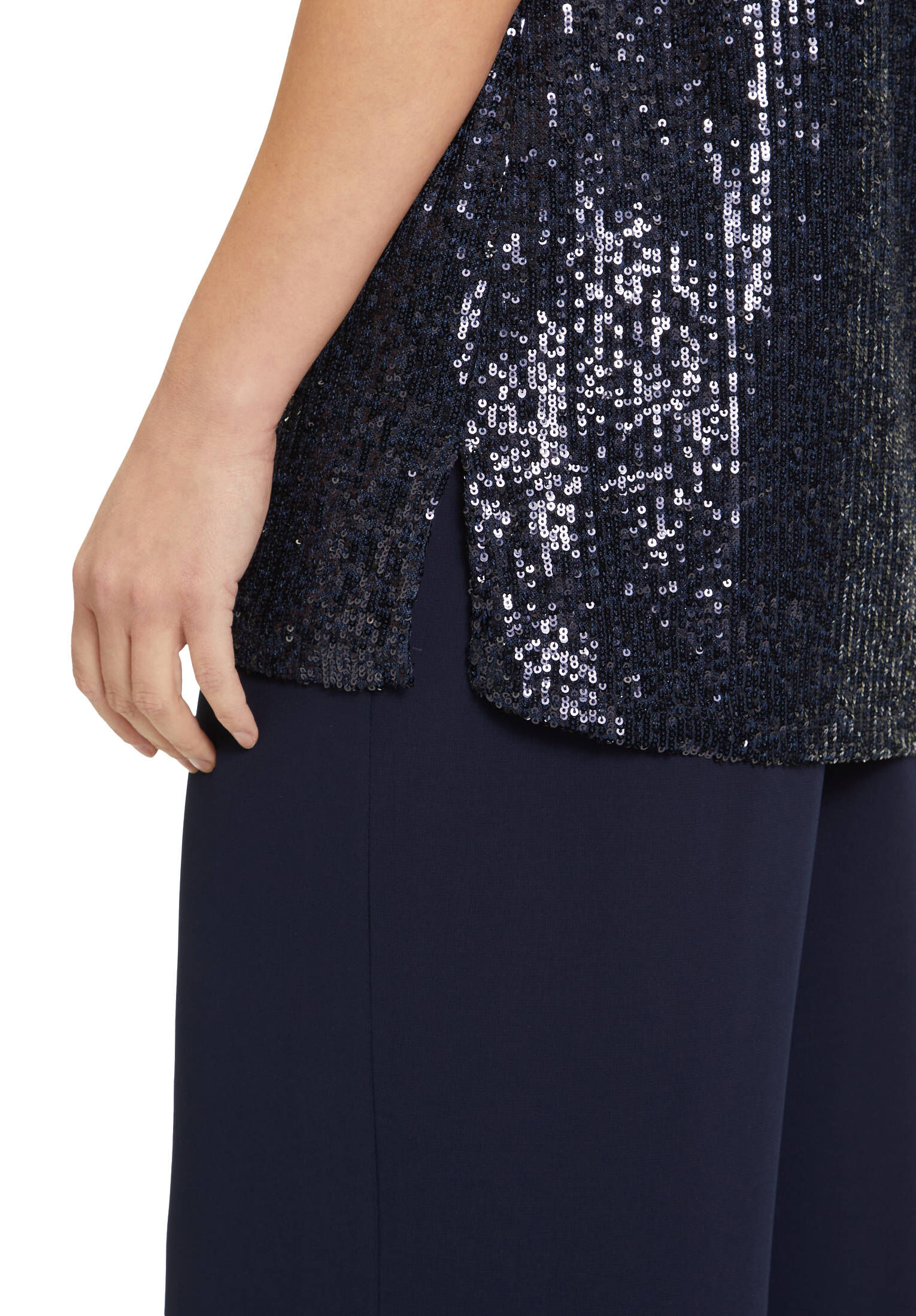 Vera Mont| Damen Blusenshirt mit Pailletten
