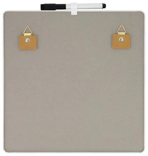tableau magnétique blanc 30x30 vierge