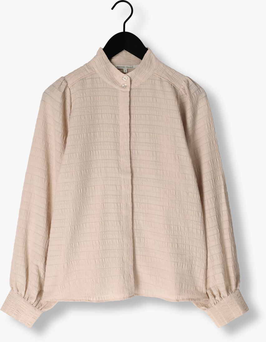 SECOND FEMALE beige second female blouse seer shirt