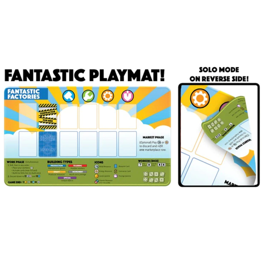 Fantastic Factories - Playmat
