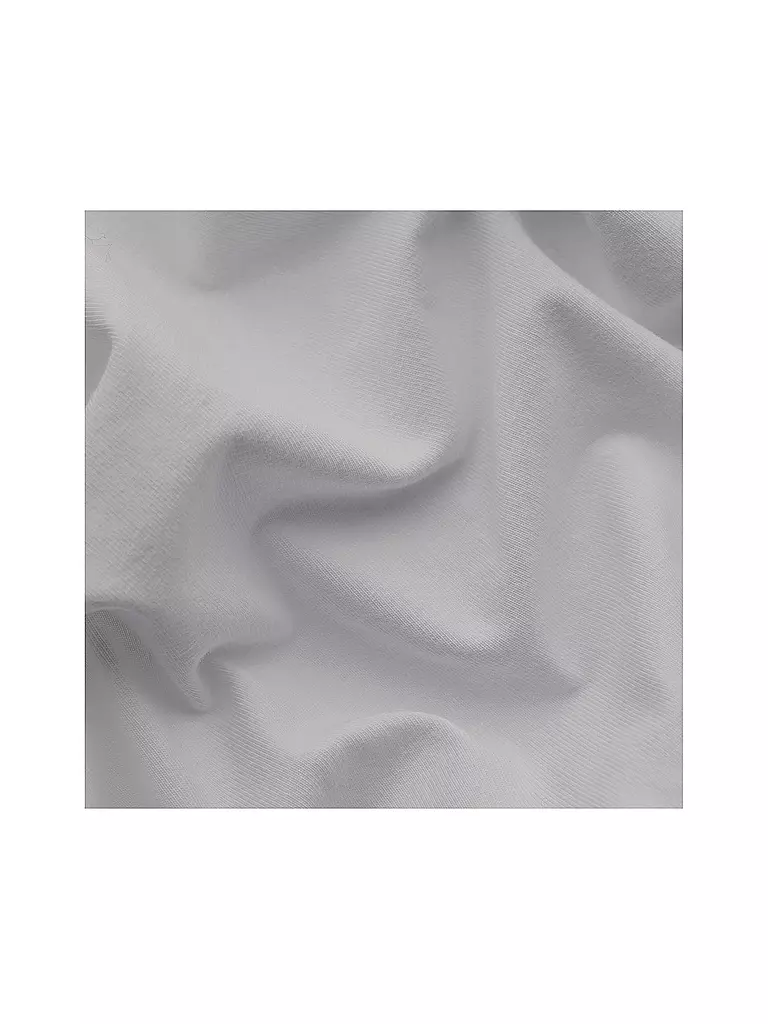 SCHLAFGUT Jersey Spannleintuch PURE 90x200cm Grey Light S  hellgrau