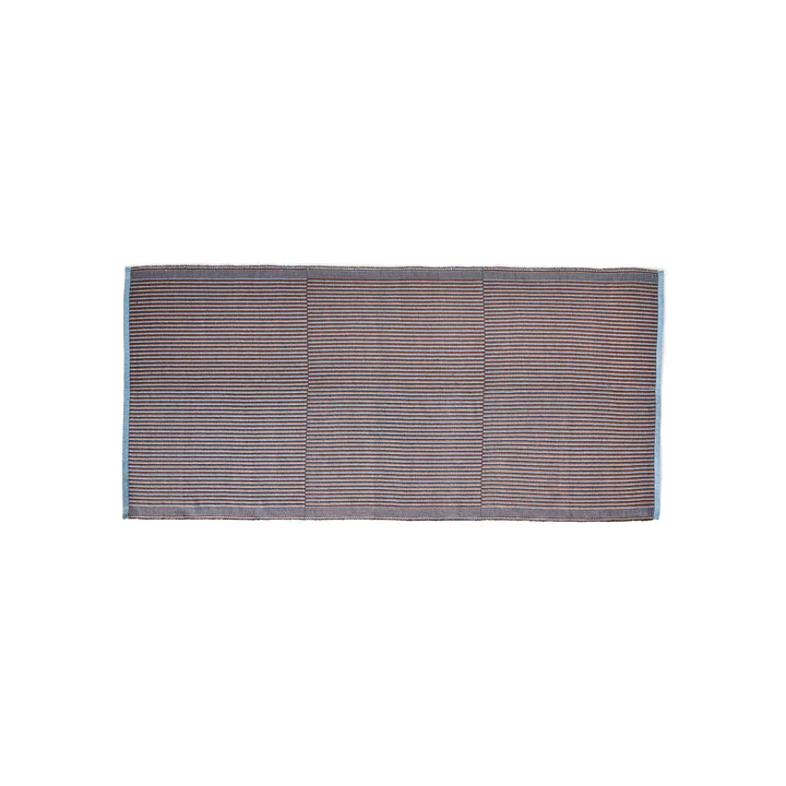 HAY - Tapis Teppich, 80 x 200 cm, kastanie / blau