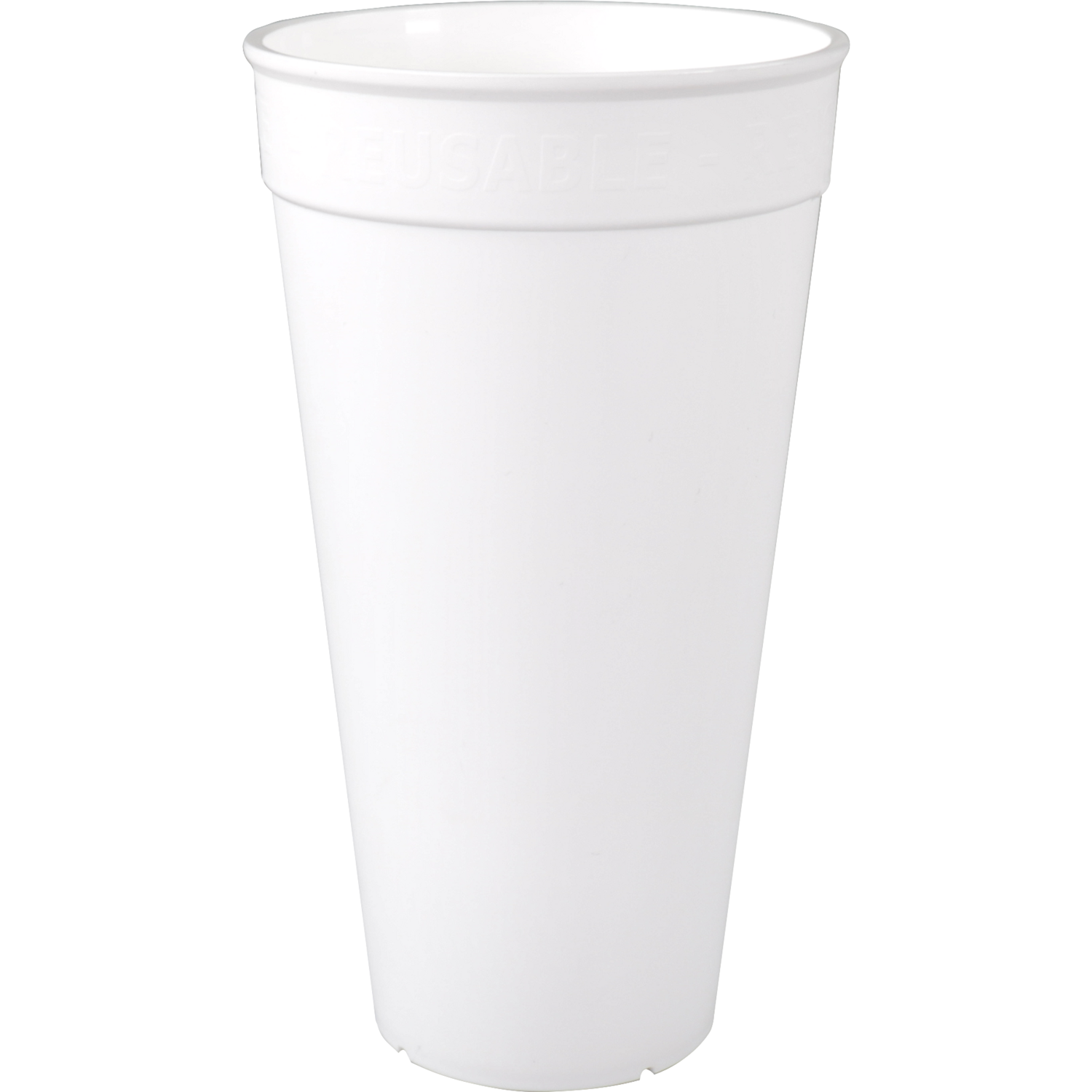 ÖkoCup, Beker, PP, reusable, 500ml, wit