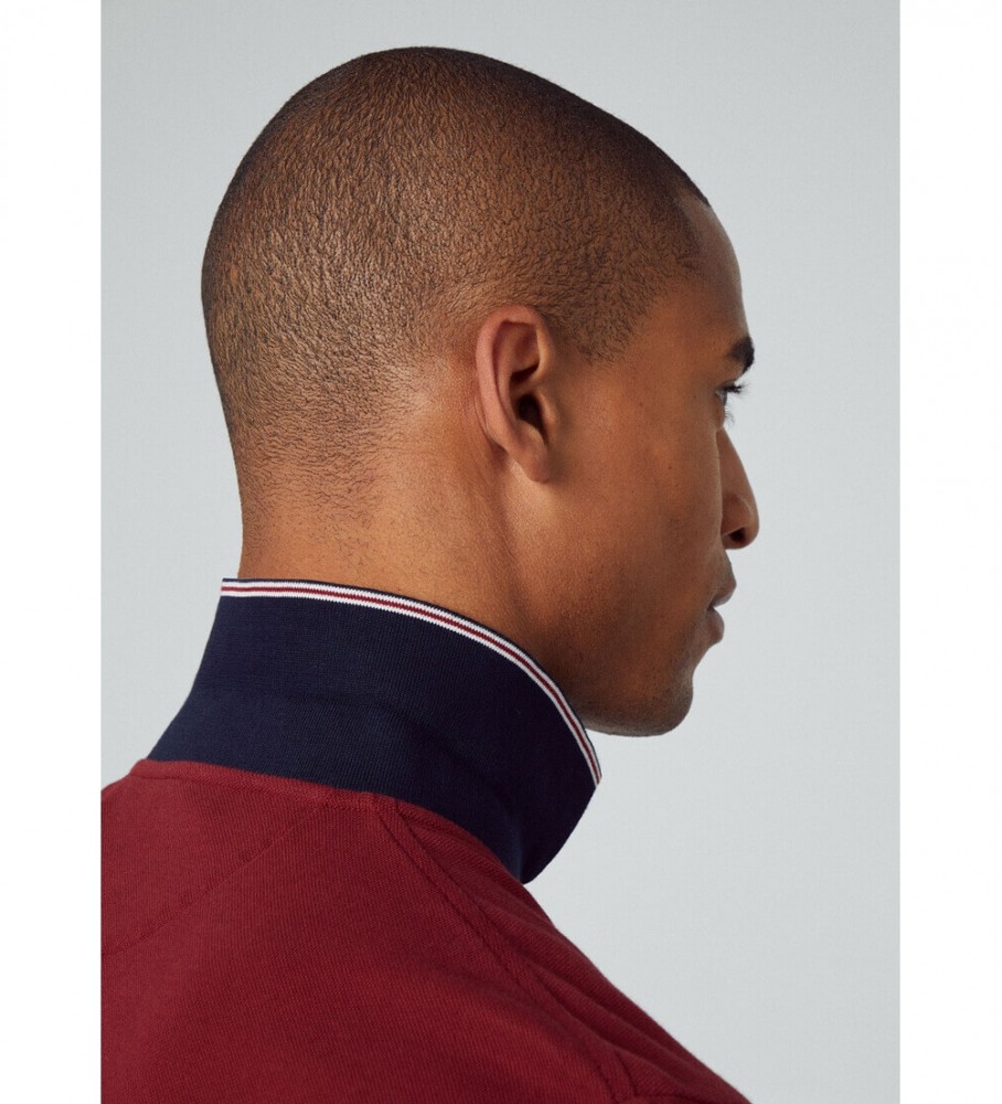 Hackett Polo Harry bordô
