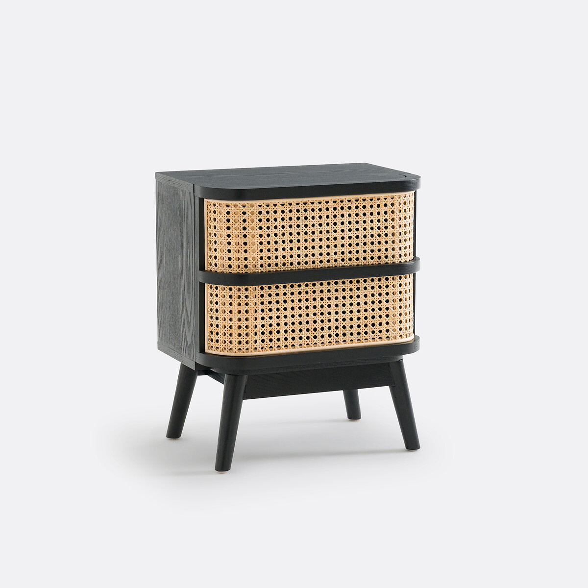 LA REDOUTE INTERIEURS<br>Mesa de cabeceira com 1 gaveta em rattan, Laora