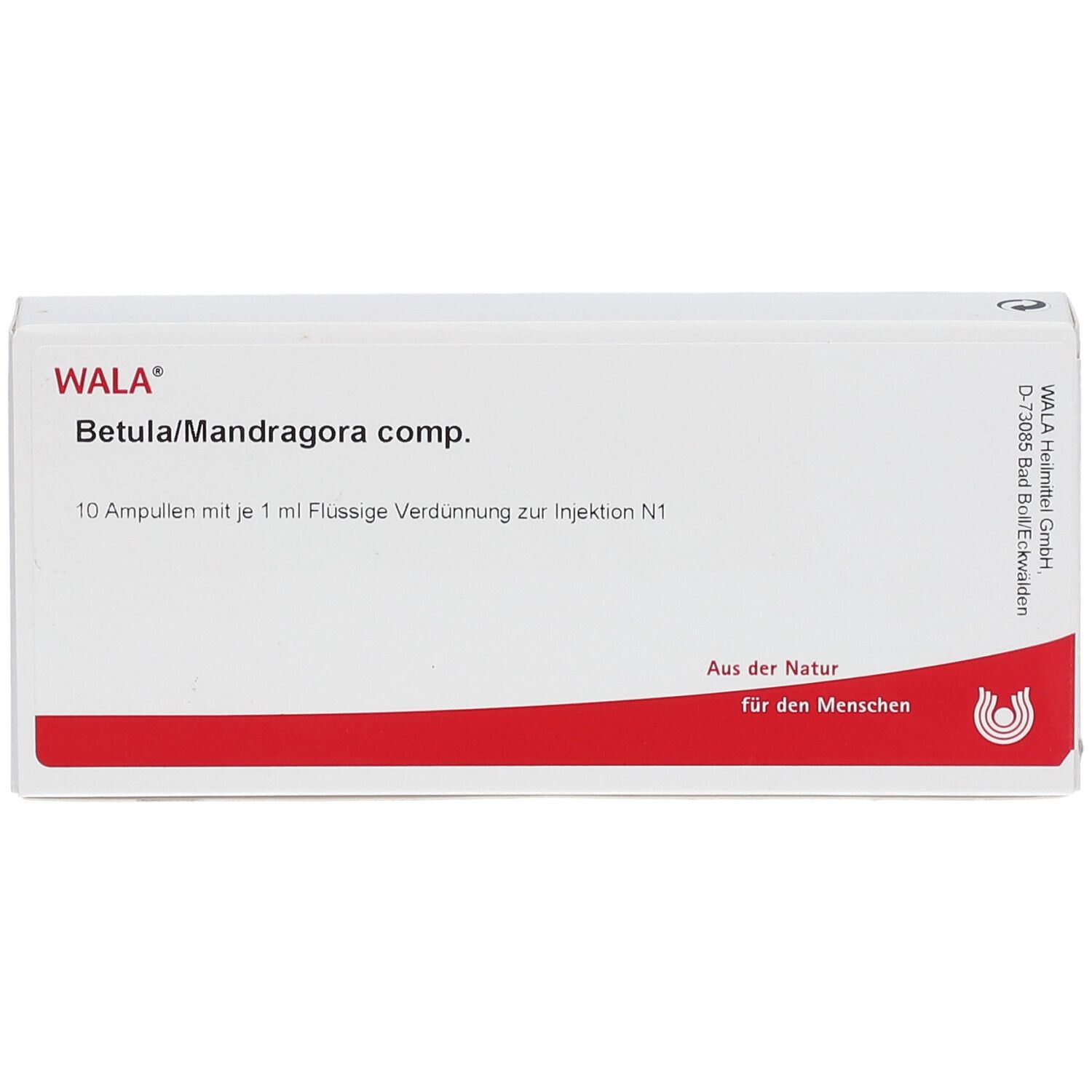 WALA® BETULA/MANDRAGORA Comp. Amp.