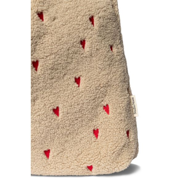 Studio Noos Teddy Hearts Mom Bag - Brown