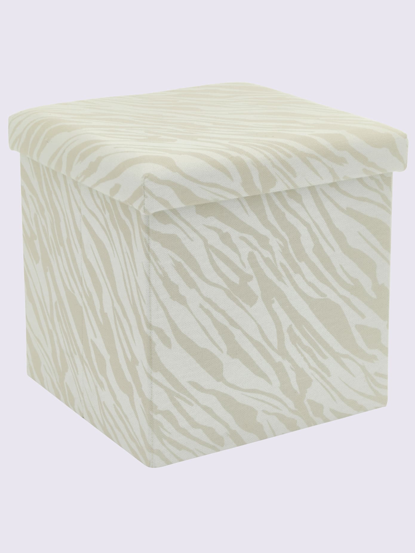 Tabouret imitation lin