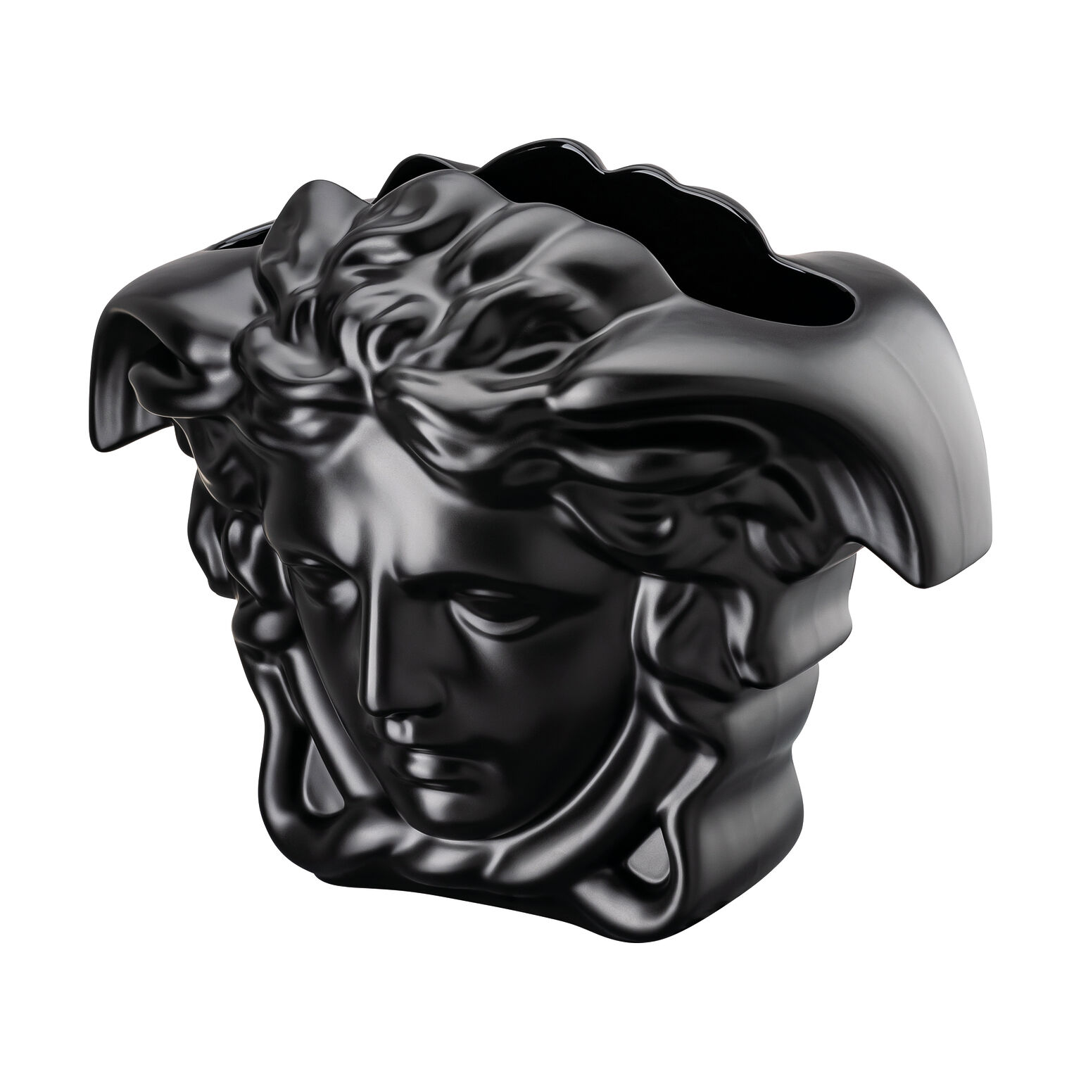 Medusa Grande Black Vase 30 cm