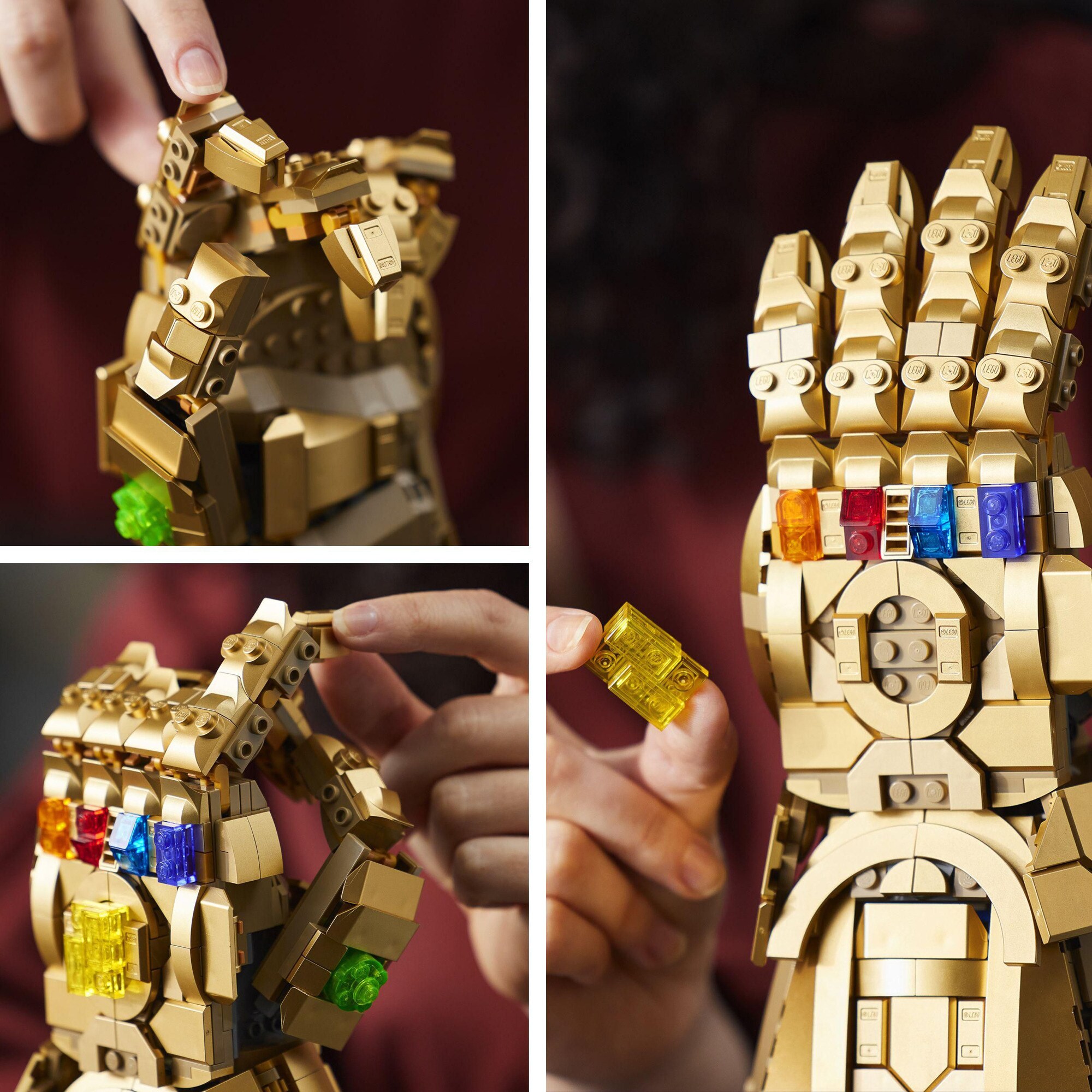 LEGO Konstruktionsspielzeug Marvel Super Heroes Infinity Handschuh