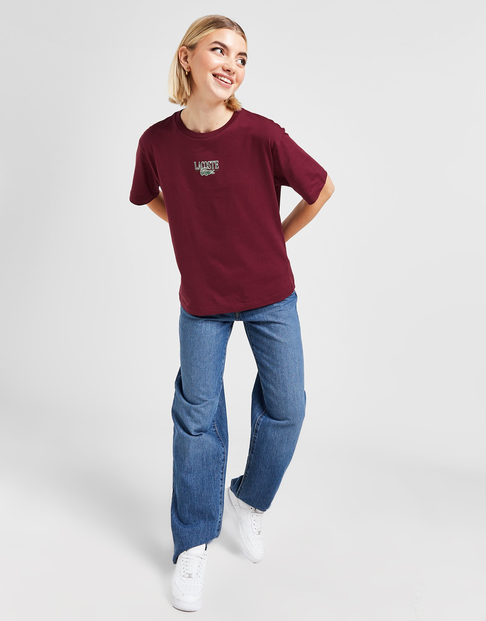 Lacoste T-shirt Croco Femme