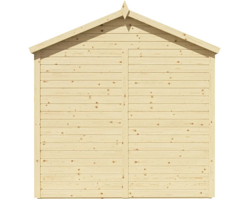 Bertilo Melrose tuinhuis met vloer, 214 x 246 cm, natuurlijke afwerking