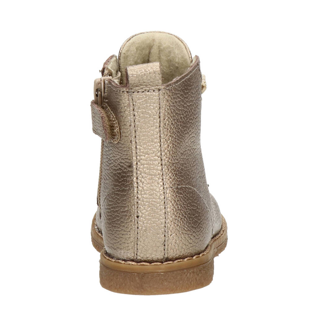 Nelson Kids veterboots goud metallic