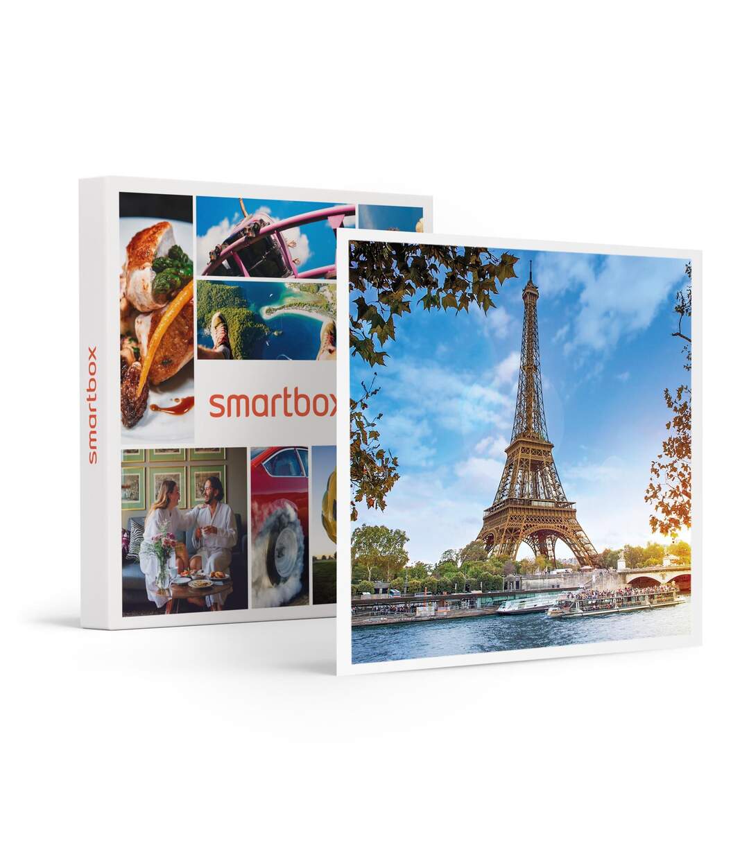 Croisière sur la Seine avec 2 jours d'accès au bus Hop On, Hop Off - SMARTBOX - Coffret Cadeau Sport & Aventure